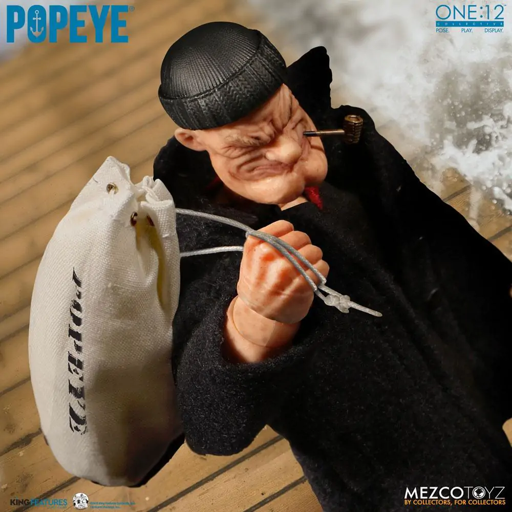 Popeye akcijska figura 1/12 Popeye 14 cm fotografija proizvoda