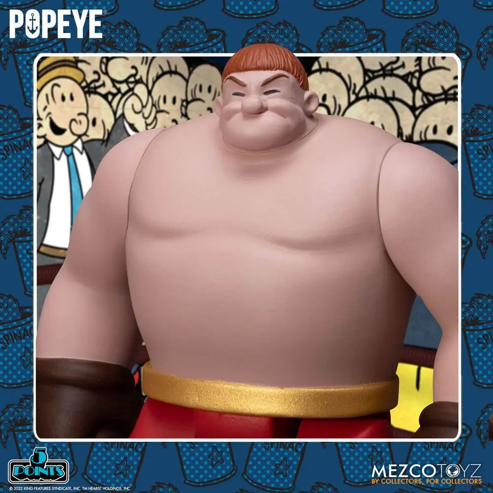 Popeye 5 Points Deluxe set figura Popeye & Oxheart 9 cm fotografija proizvoda