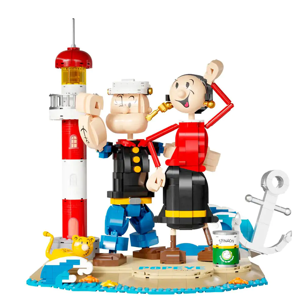 Popeye - Popeye & Olivia Građevinski set 1500 kom fotografija proizvoda