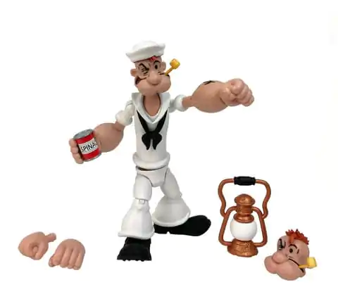 Popeye Akcijska figura Wave 02 Popeye bijelo mornarsko odijelo fotografija proizvoda