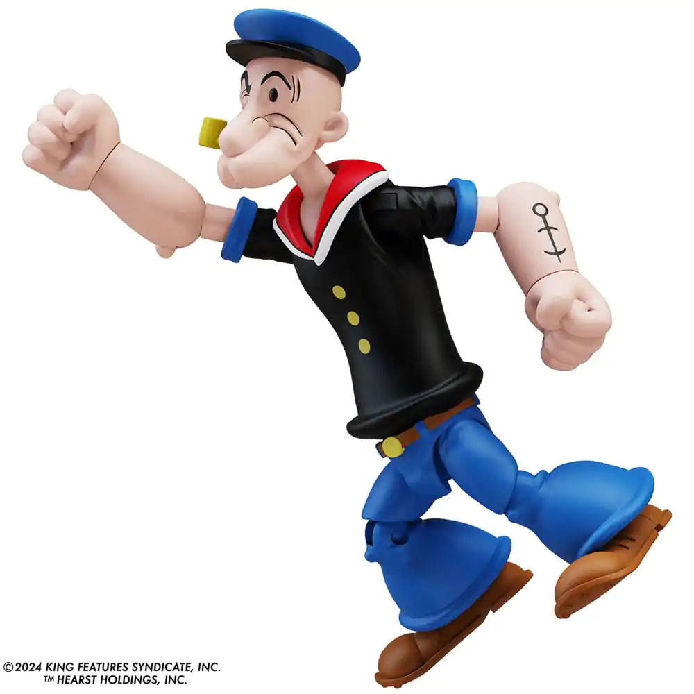 Popeye akcijska figura Wave 03 Popeye 1st Appearance Black Shirt fotografija proizvoda