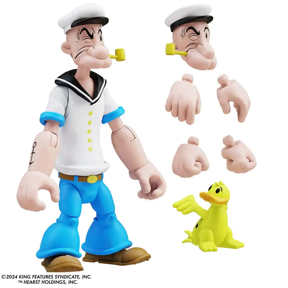 Popeye akcijska figura Wave 03 Popeye 1st Appearance bijela majica fotografija proizvoda