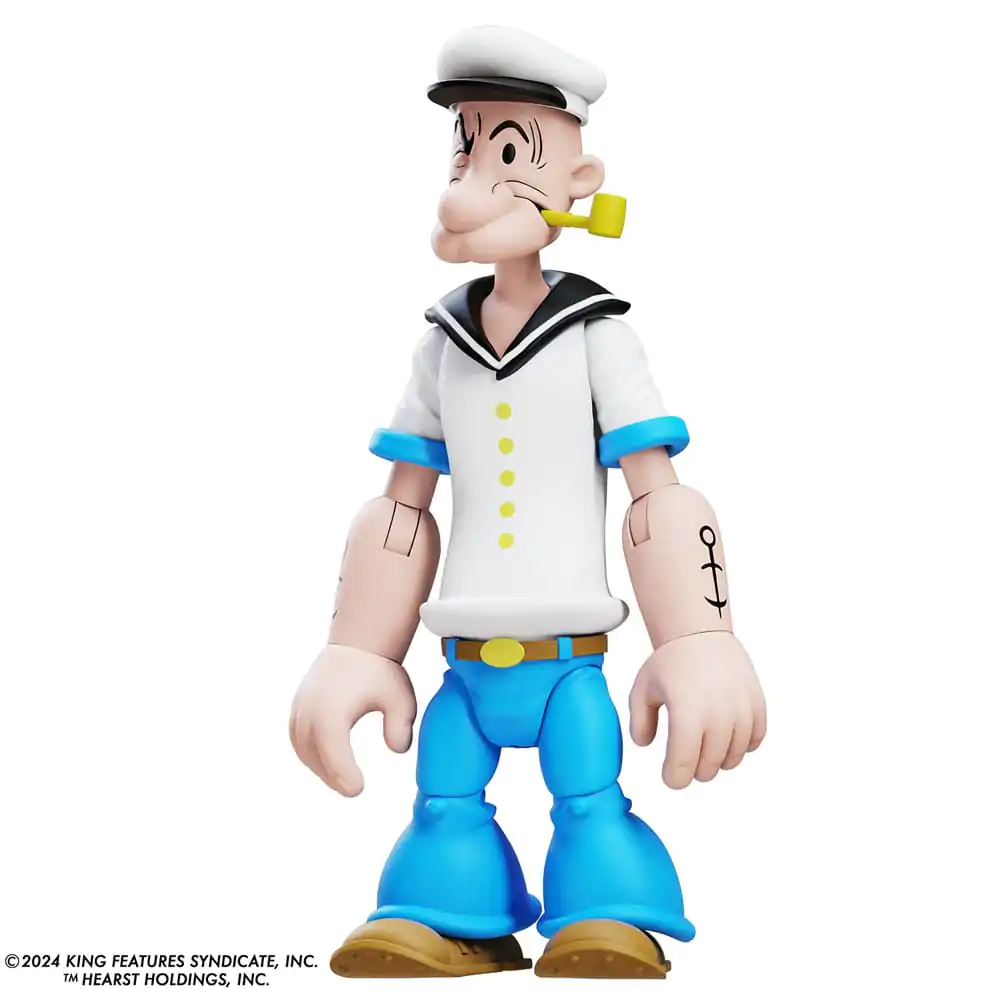 Popeye akcijska figura Wave 03 Popeye 1st Appearance bijela majica fotografija proizvoda