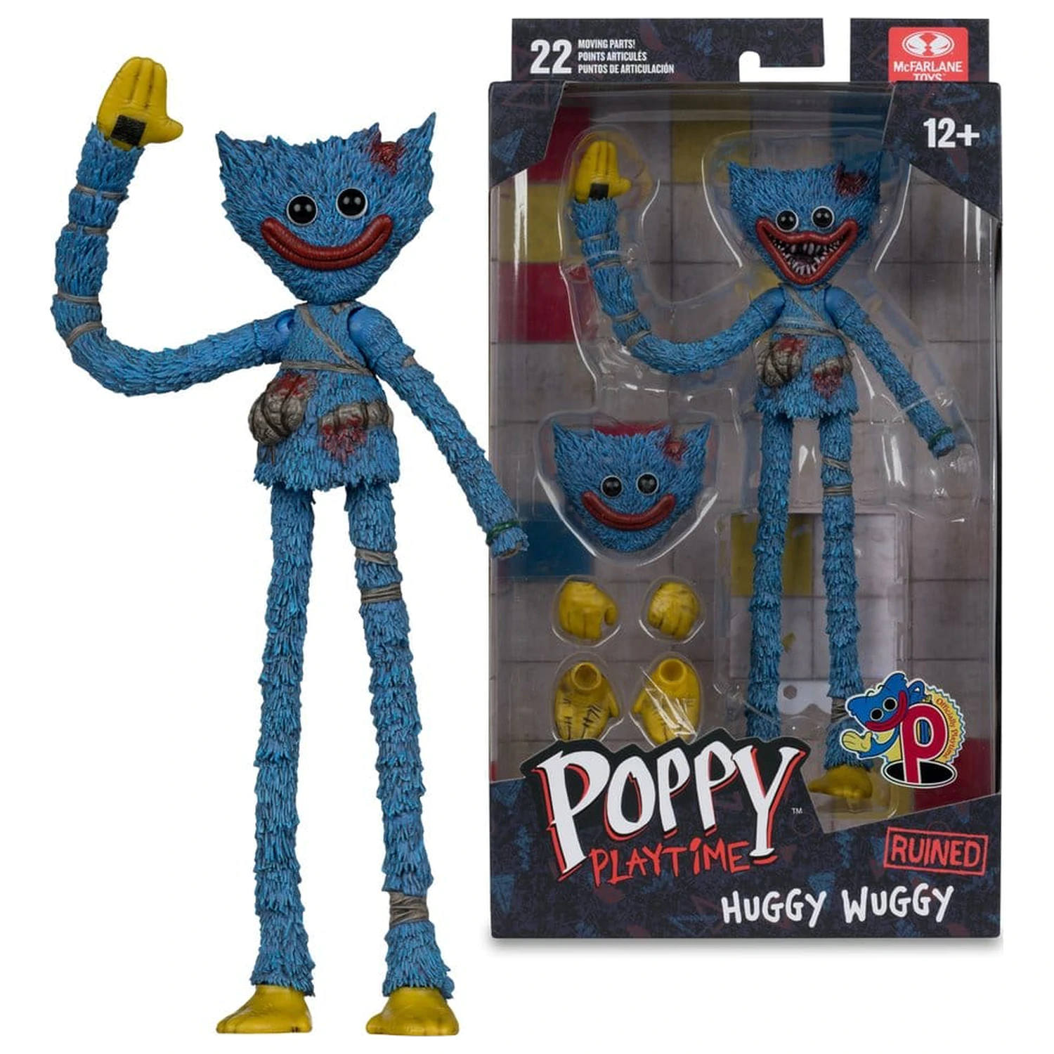 Poppy Playtime Akcijska figura Huggy Wuggy Ruined 19 cm fotografija proizvoda
