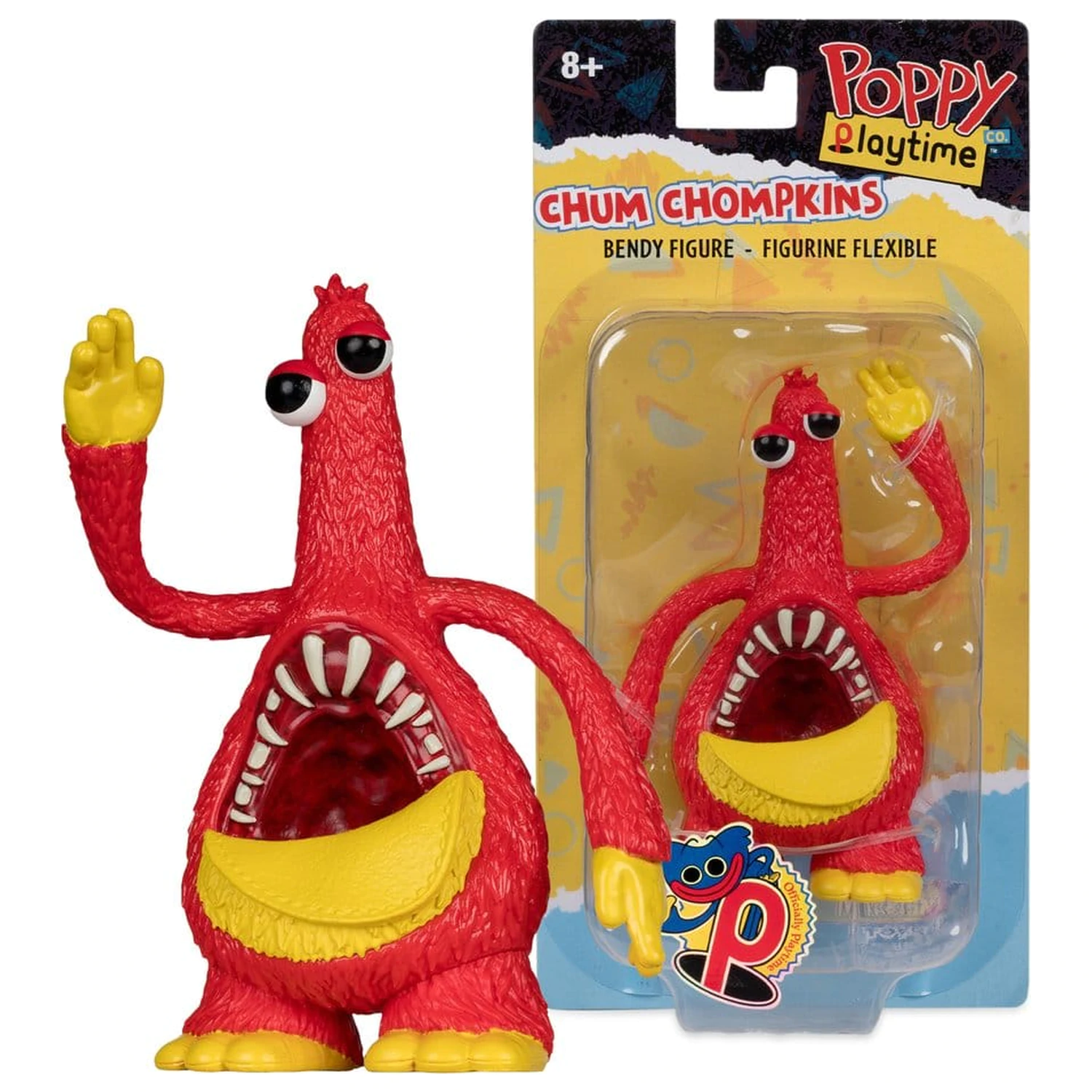 Poppy Playtime Bendables Akcijska figura Chum Chompkins 11 cm fotografija proizvoda
