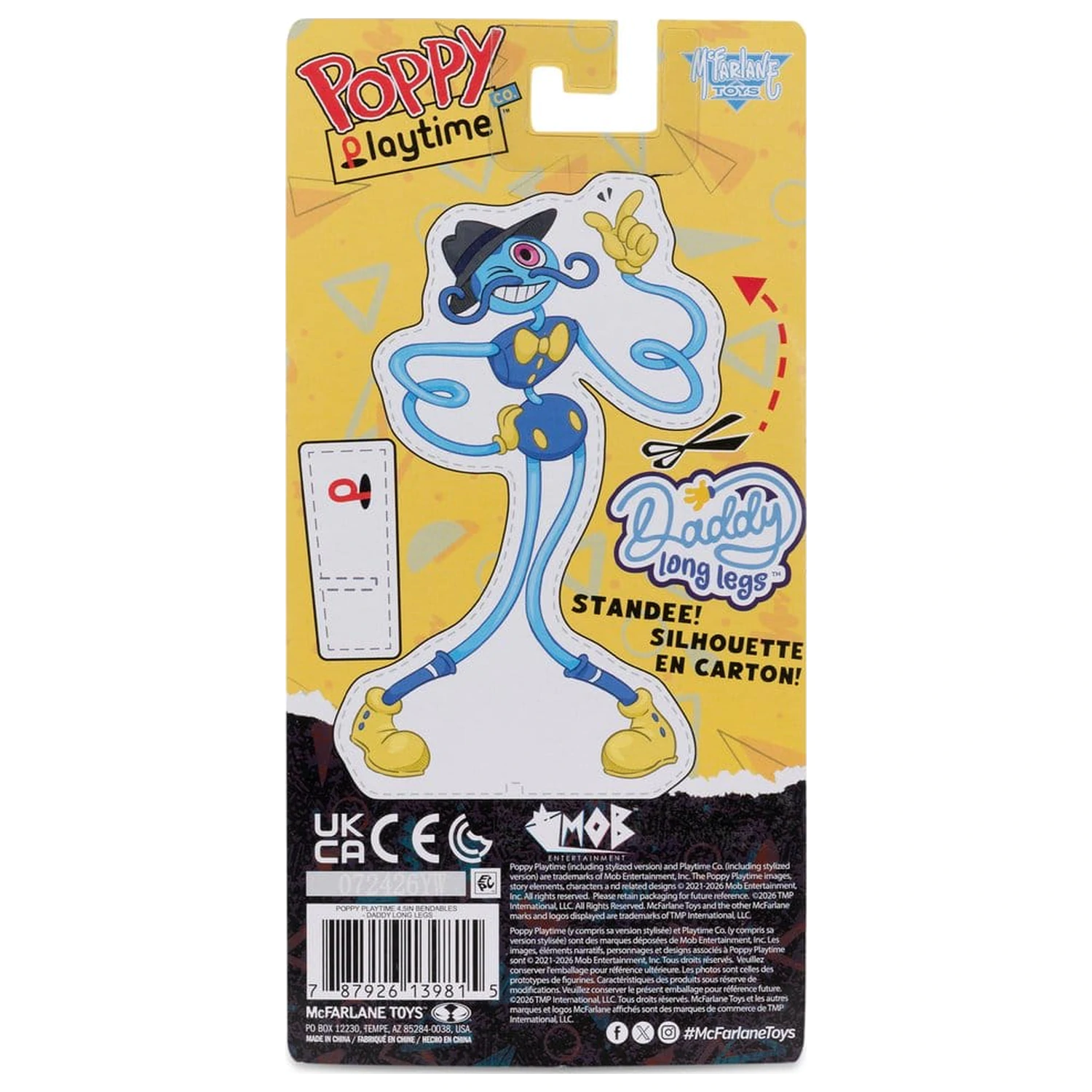 Poppy Playtime Bendables akcijska figura Daddy Long Legs 11 cm fotografija proizvoda
