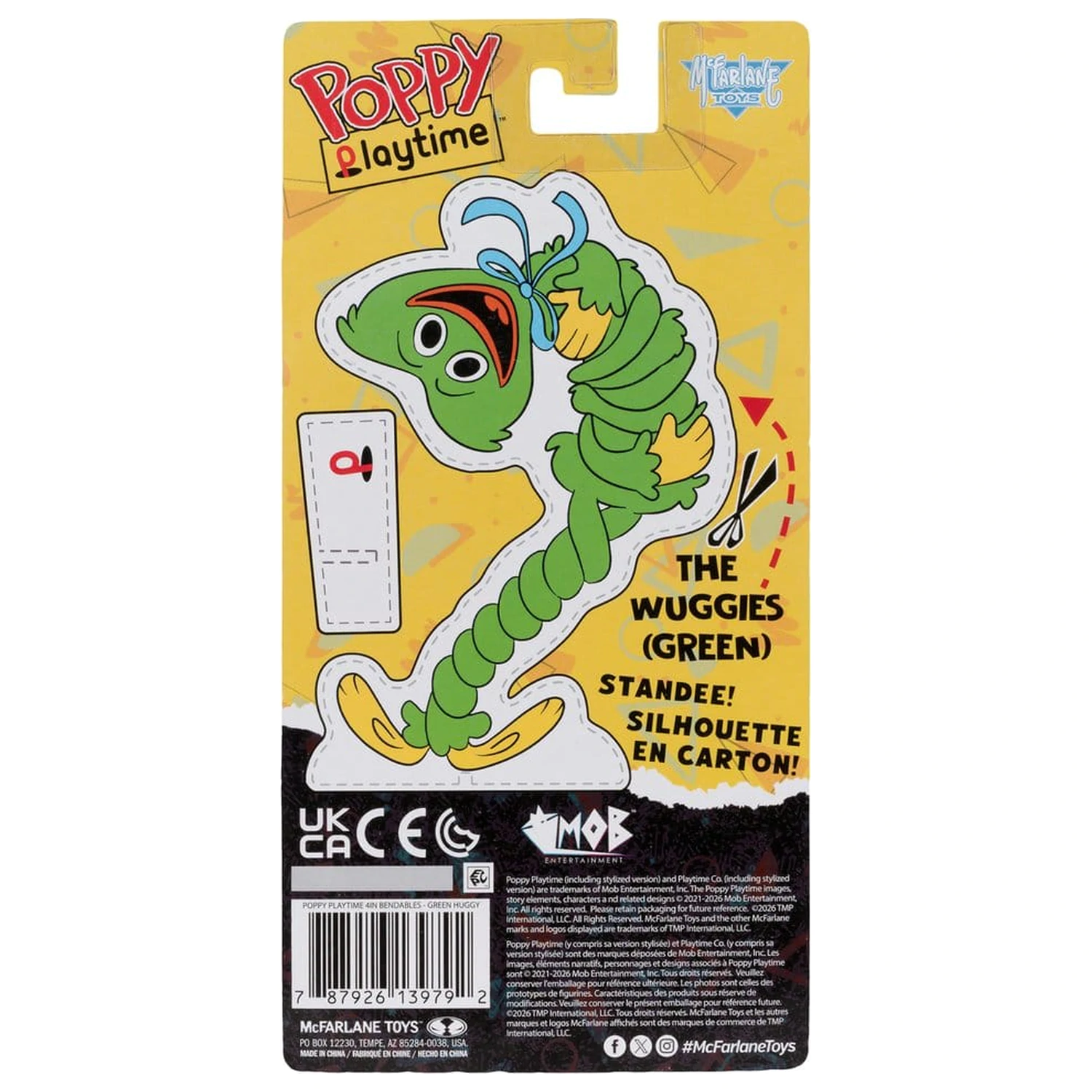 Poppy Playtime Bendables Savitljiva figura zeleni Huggy Wuggy 11 cm fotografija proizvoda