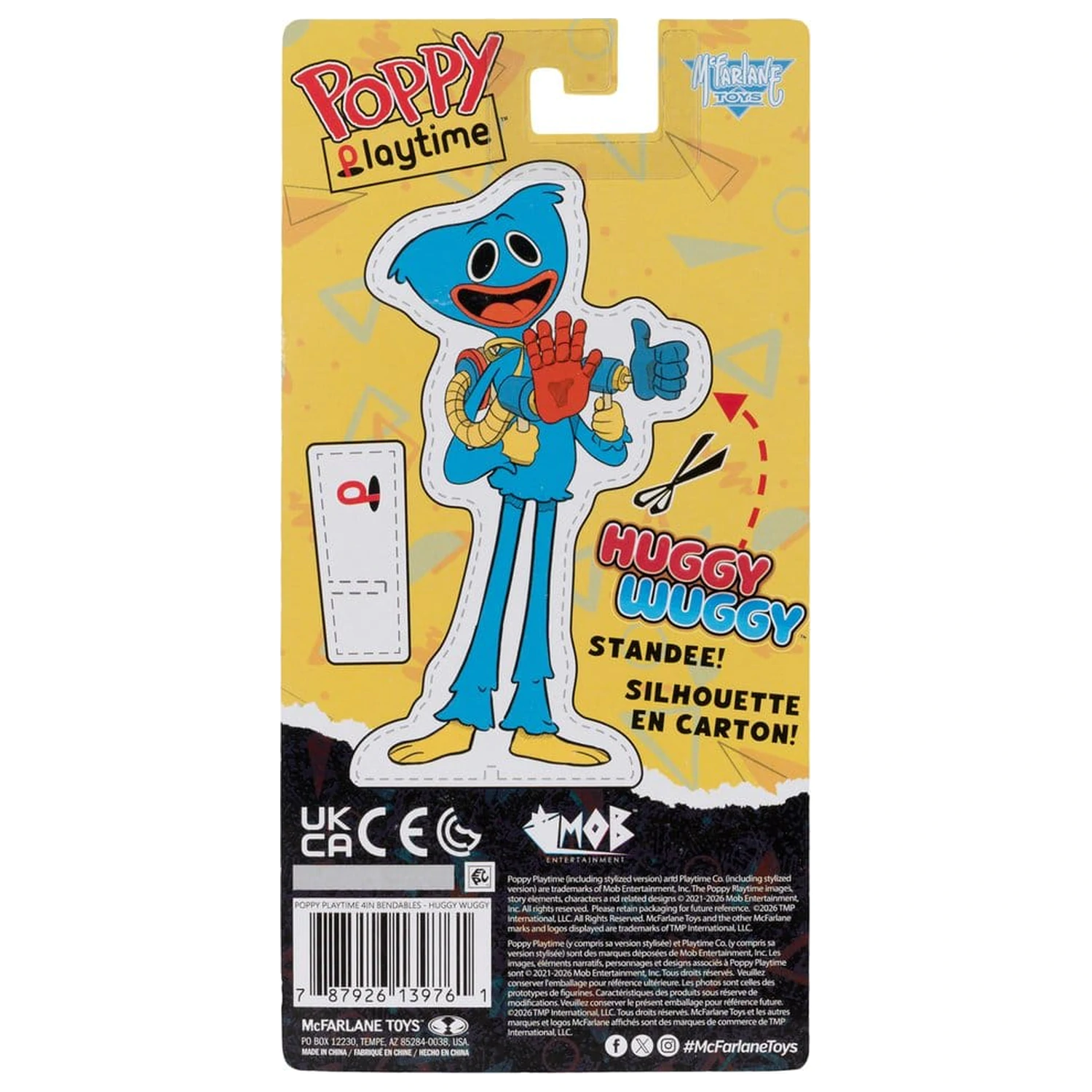 Poppy Playtime Bendables savitljiva figura Huggy Wuggy 11 cm fotografija proizvoda