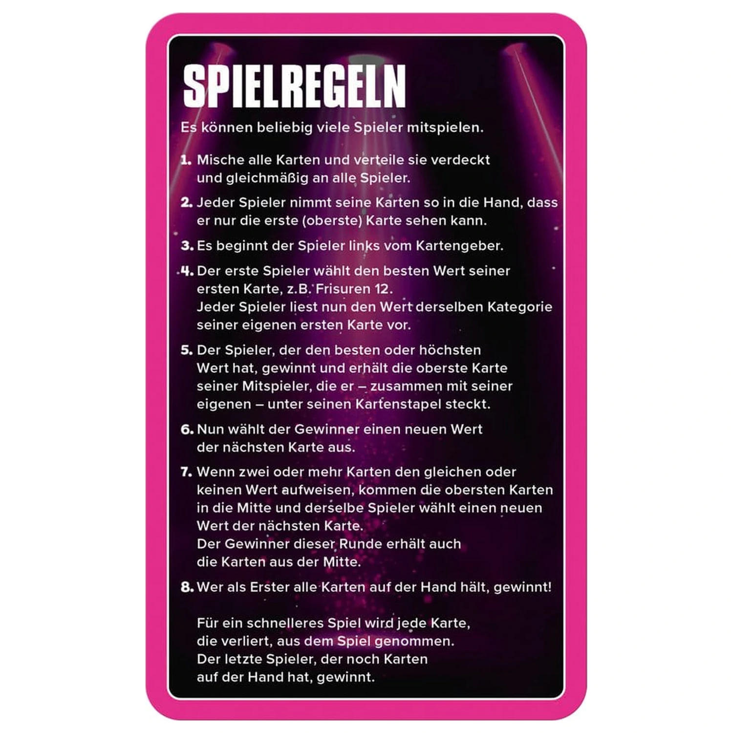 Popstars Card Game Top Trumps *German Version* fotografija proizvoda