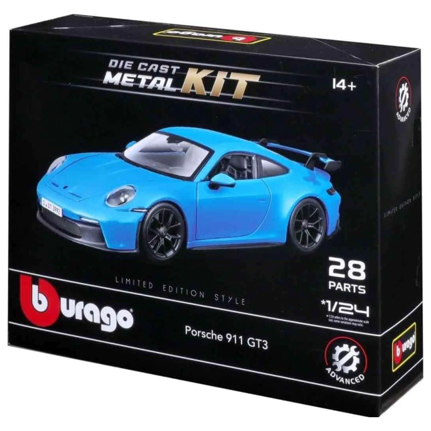 Porsche 911 GT3 Model Kit 1/24 fotografija proizvoda