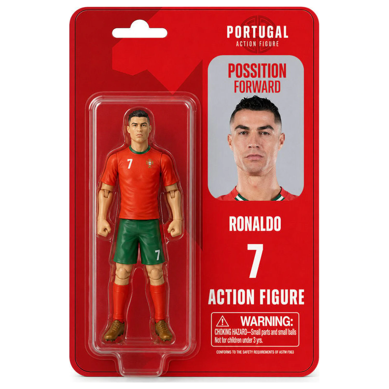 Portugal Cristiano akcijska figura 10cm fotografija proizvoda