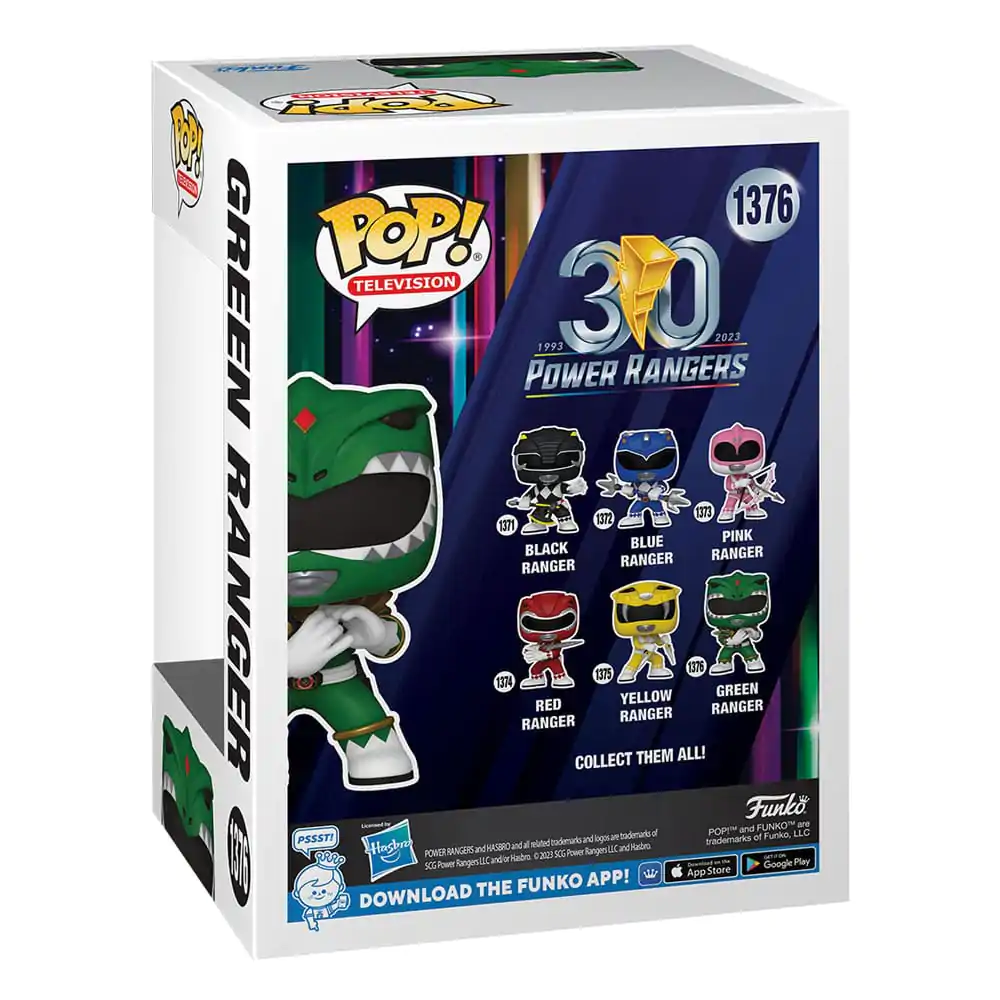 Power Rangers 30th POP! TV Vinilna Figura Green Ranger 9 cm fotografija proizvoda