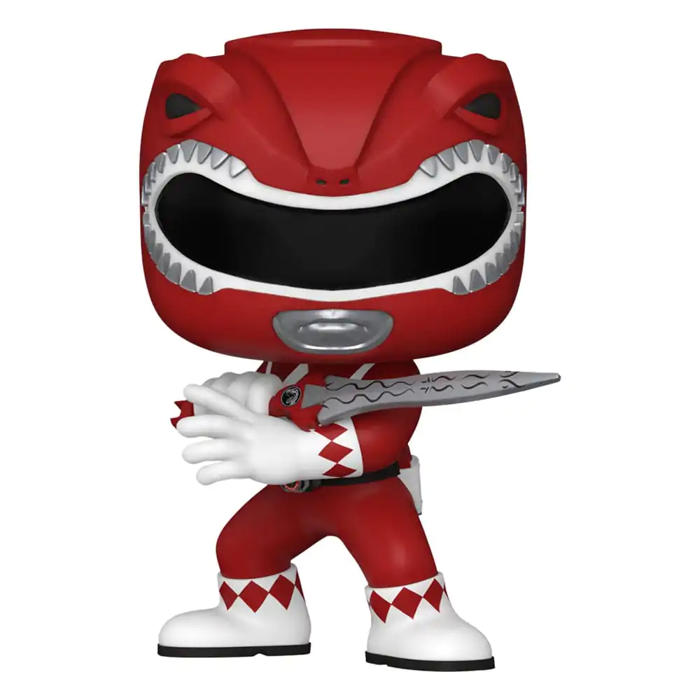 Power Rangers 30th POP! TV Vinil Figura Crveni Ranger 9 cm fotografija proizvoda