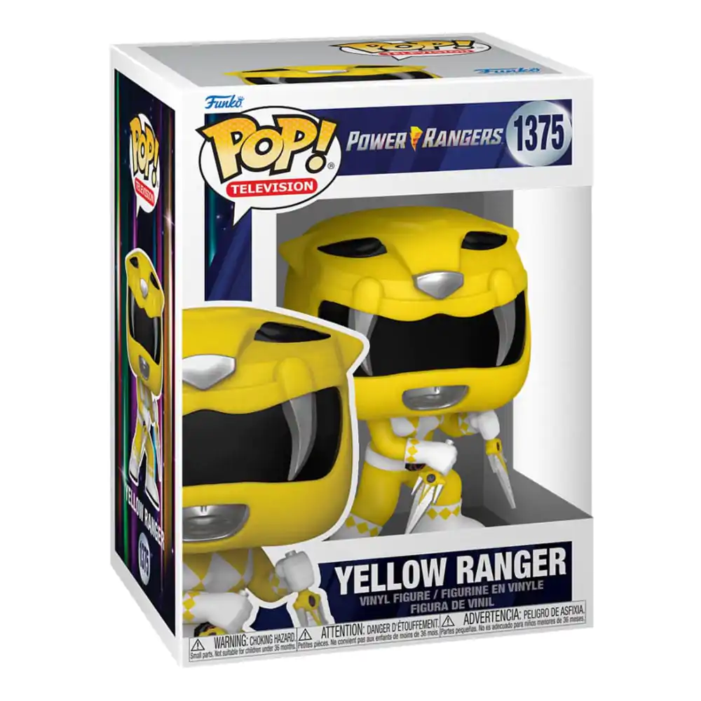 Power Rangers 30th POP! TV Vinil Figura Žuti Ranger 9 cm fotografija proizvoda