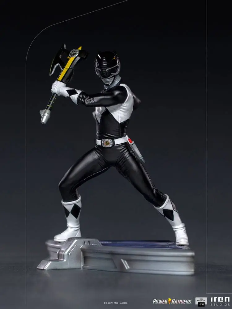 Power Rangers BDS Art Scale Statua 1/10 Black Ranger 17 cm fotografija proizvoda