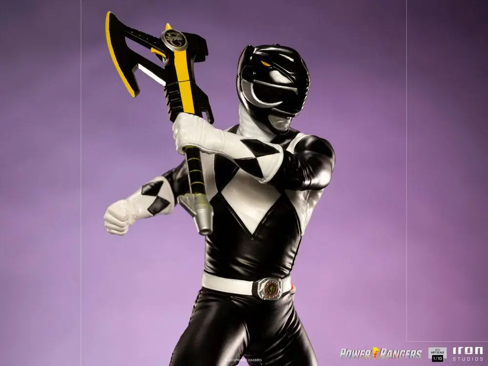 Power Rangers BDS Art Scale Statua 1/10 Black Ranger 17 cm fotografija proizvoda