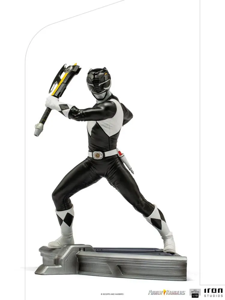 Power Rangers BDS Art Scale Statua 1/10 Black Ranger 17 cm fotografija proizvoda
