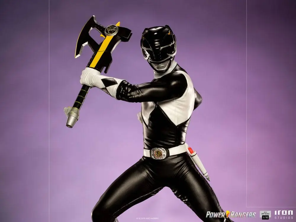 Power Rangers BDS Art Scale Statua 1/10 Black Ranger 17 cm fotografija proizvoda