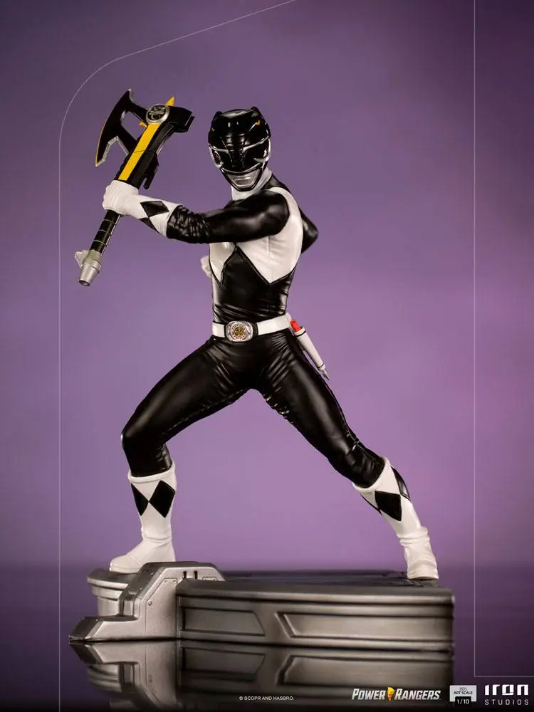 Power Rangers BDS Art Scale Statua 1/10 Black Ranger 17 cm fotografija proizvoda