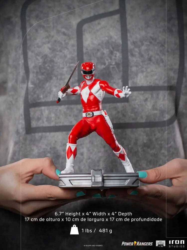 Power Rangers BDS Art Scale Kip 1/10 Red Ranger 17 cm fotografija proizvoda