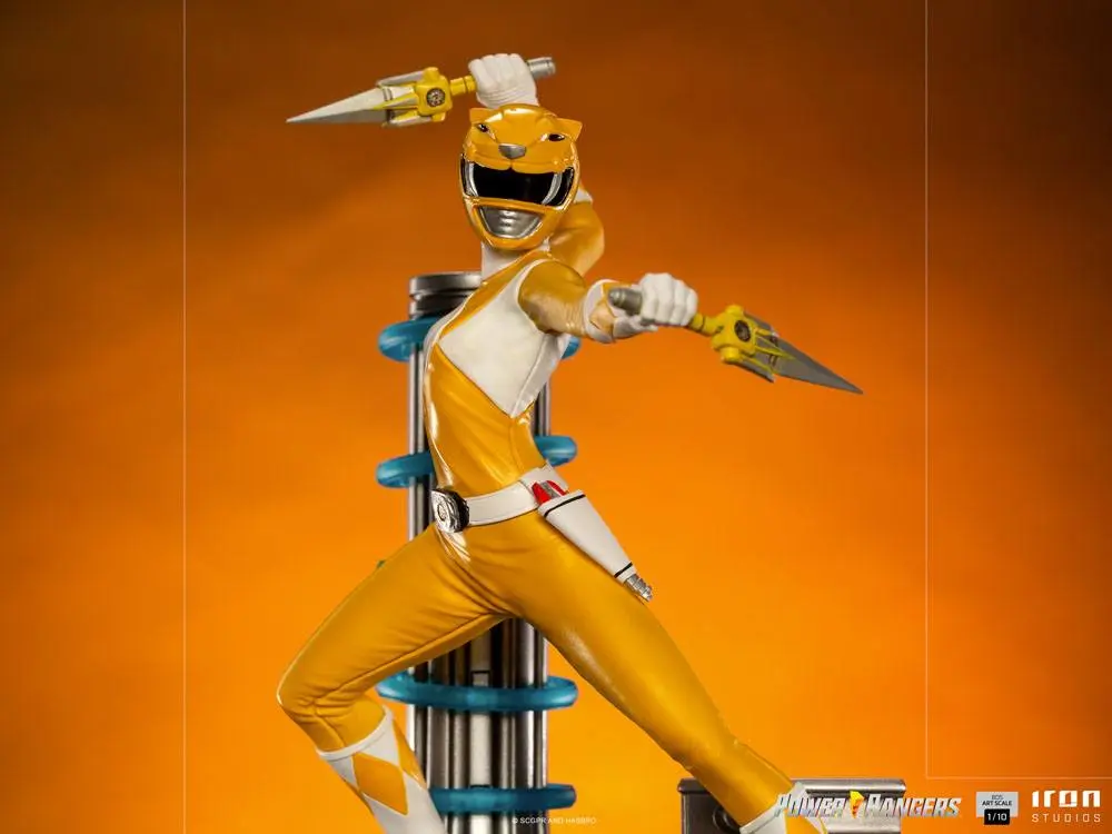 Power Rangers BDS Art Scale Statua 1/10 Yellow Ranger 19 cm fotografija proizvoda