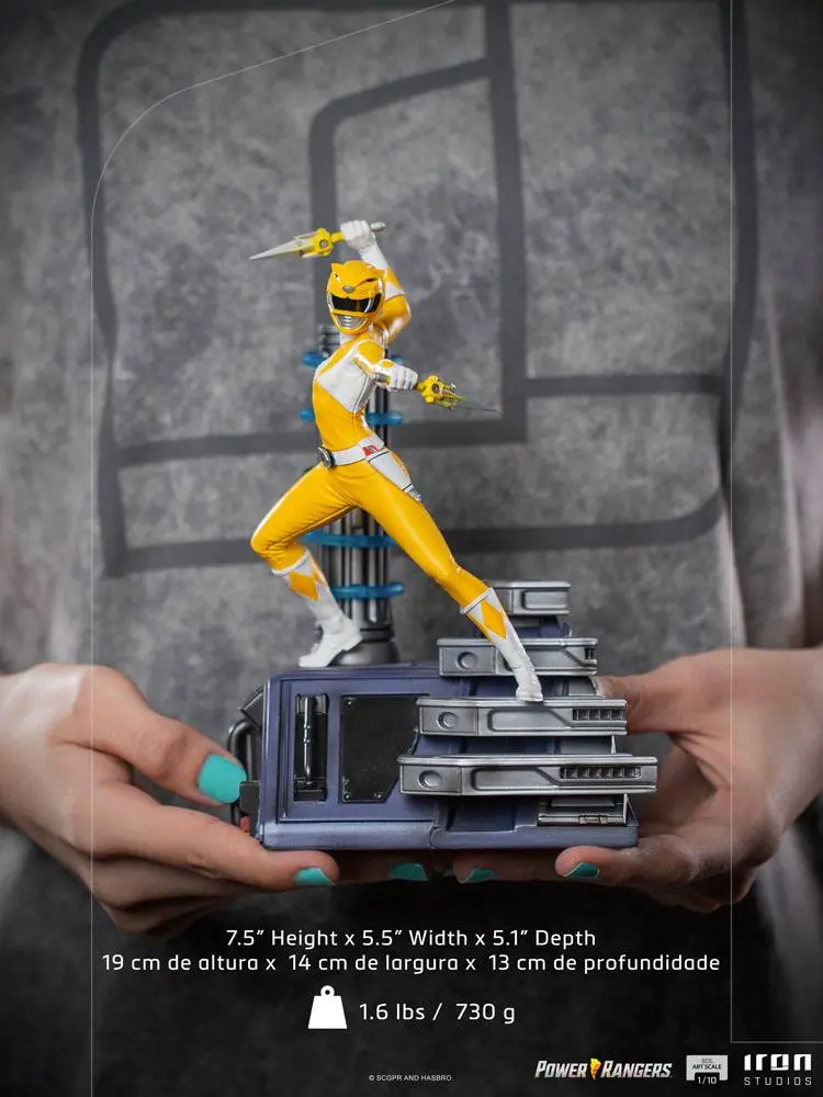Power Rangers BDS Art Scale Statua 1/10 Yellow Ranger 19 cm fotografija proizvoda