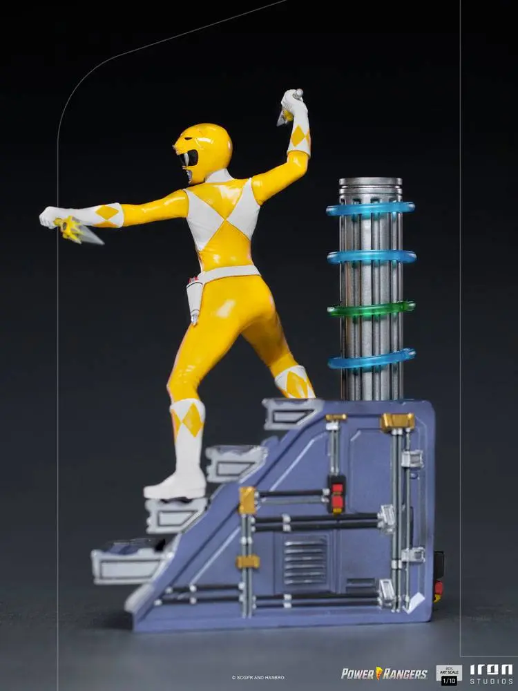 Power Rangers BDS Art Scale Statua 1/10 Yellow Ranger 19 cm fotografija proizvoda