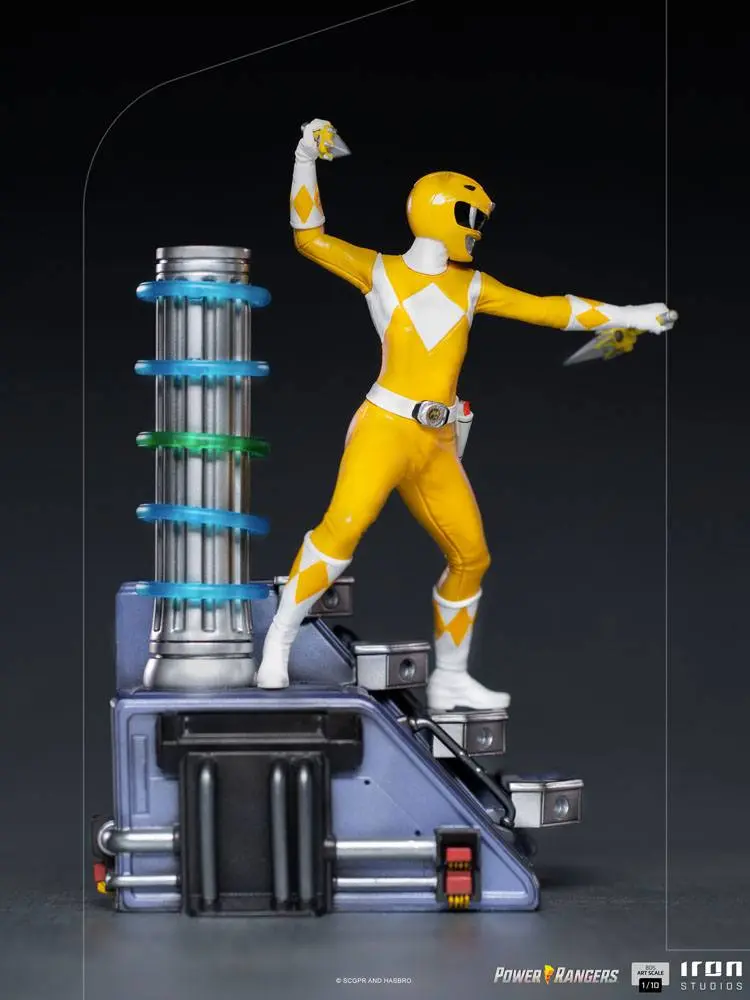 Power Rangers BDS Art Scale Statua 1/10 Yellow Ranger 19 cm fotografija proizvoda
