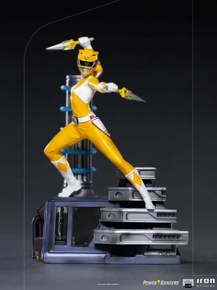 Power Rangers BDS Art Scale Statua 1/10 Yellow Ranger 19 cm fotografija proizvoda