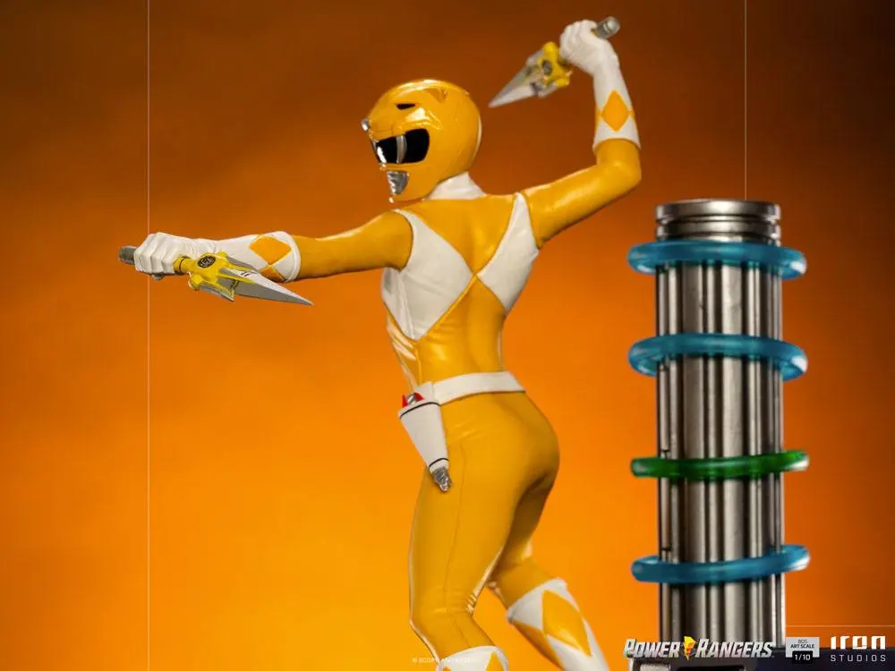 Power Rangers BDS Art Scale Statua 1/10 Yellow Ranger 19 cm fotografija proizvoda