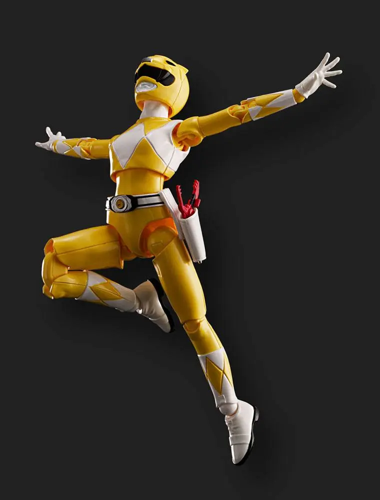 Power Rangers Furai Model Plastični model komplet Yellow Ranger 13 cm fotografija proizvoda