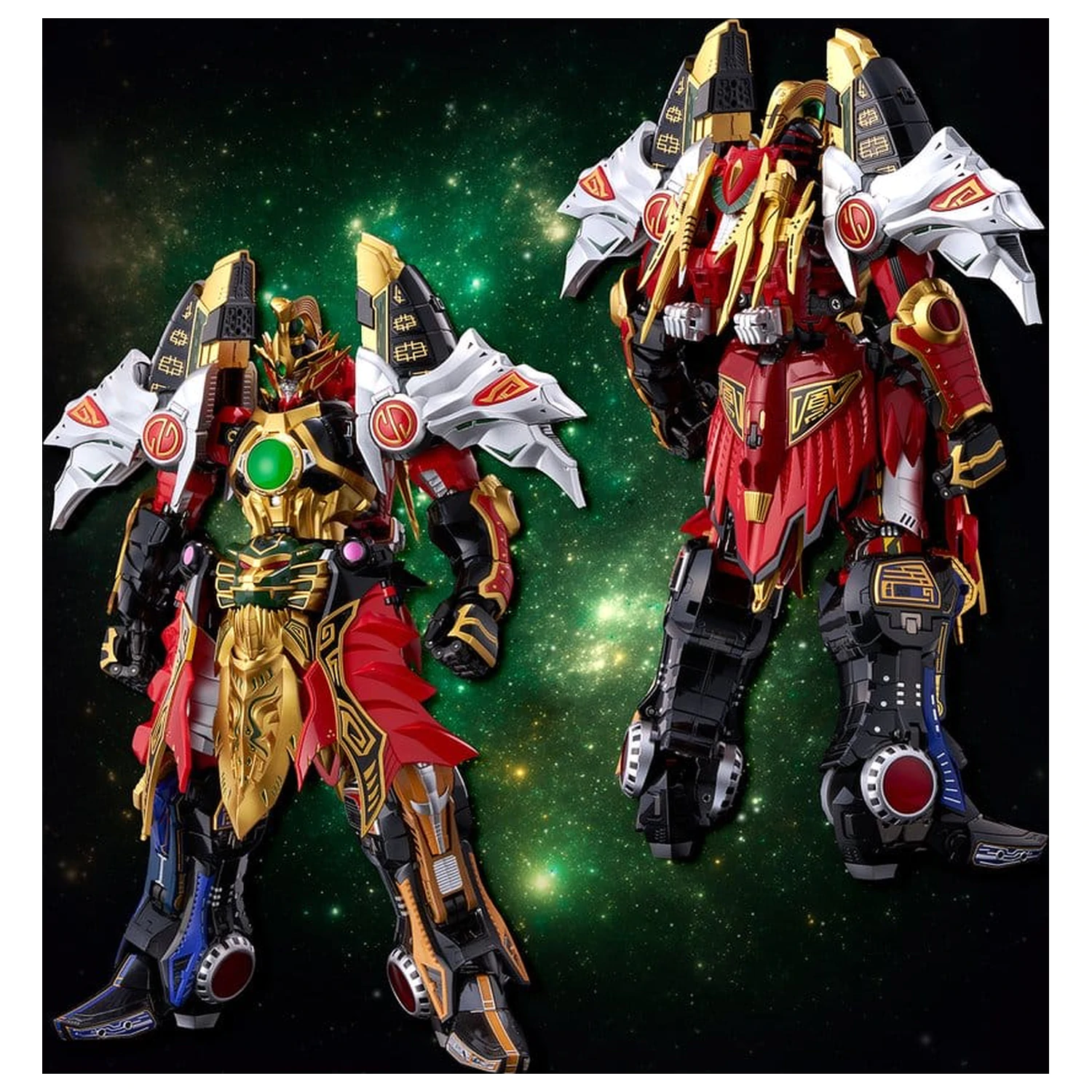 Power Rangers Go! Kuro Kara Combine Action Figure Thunder Megazord 28 cm fotografija proizvoda