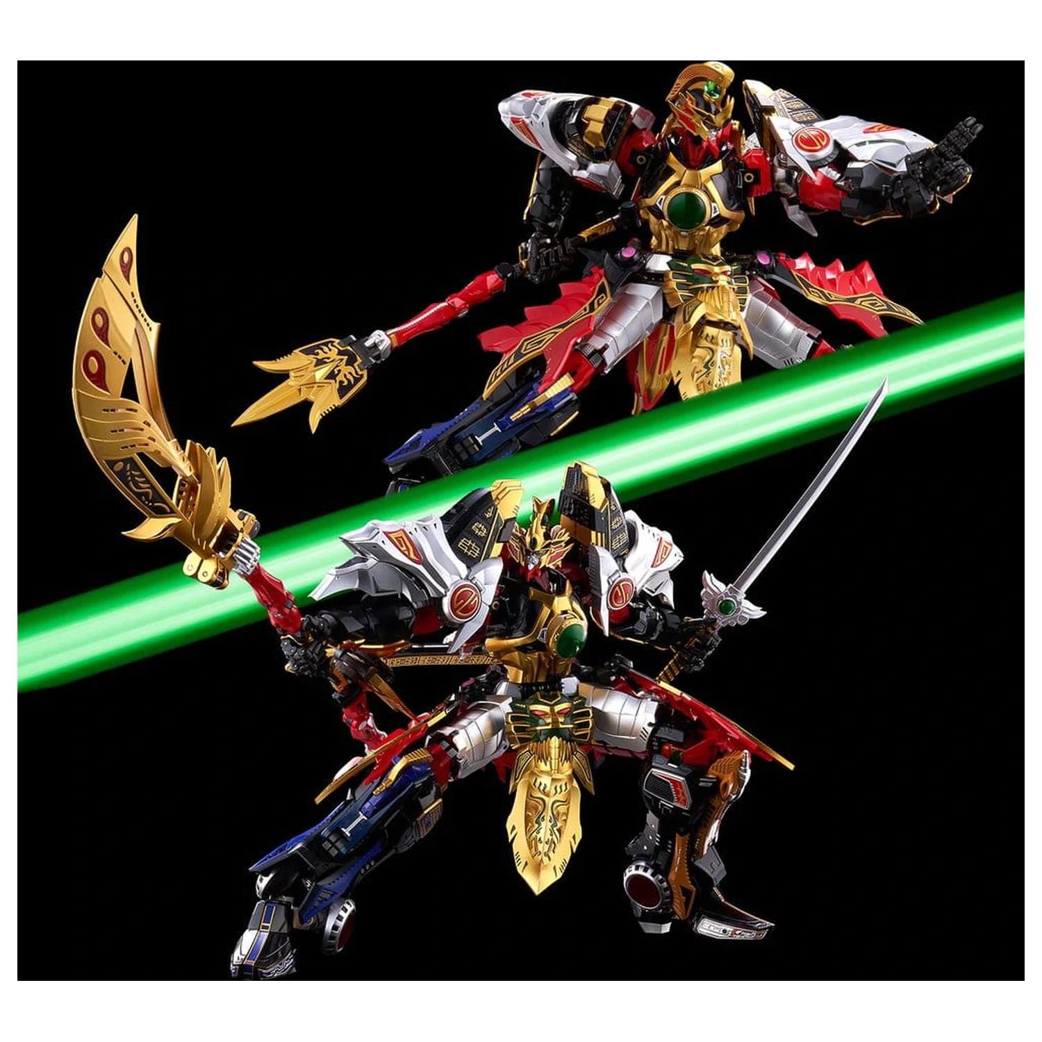 Power Rangers Go! Kuro Kara Combine Action Figure Thunder Megazord 28 cm fotografija proizvoda