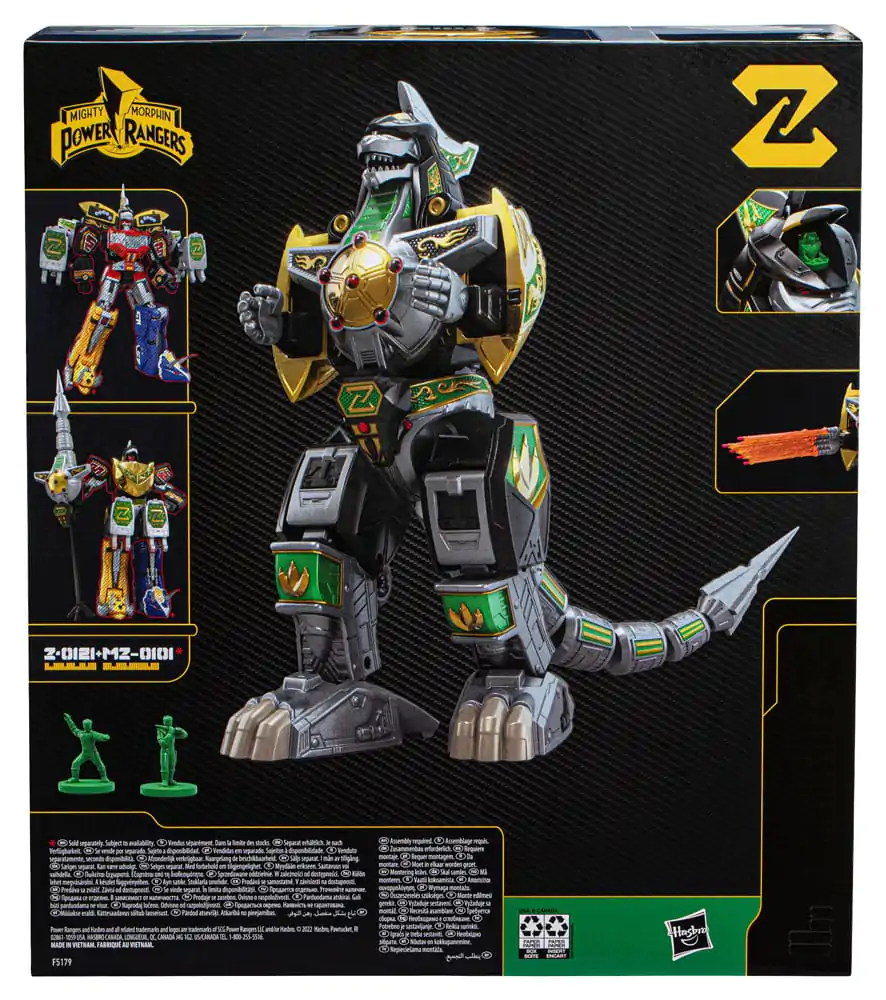 Power Rangers Lightning Collection Zord Ascension Project akcijska figura Z-0121 Mighty Morphin Dragonzord 25 cm fotografija proizvoda