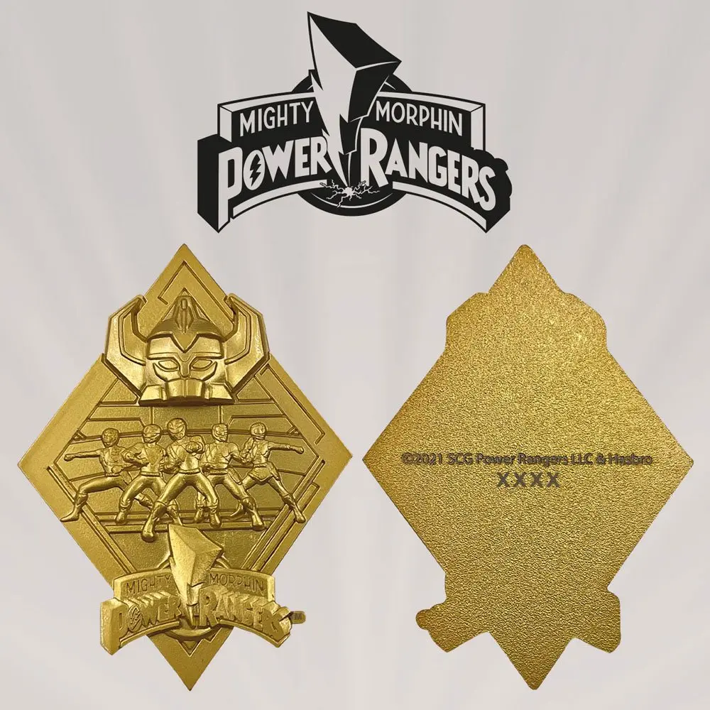 Power Rangers Medallion Ograničeno izdanje (pozlaćeno) fotografija proizvoda