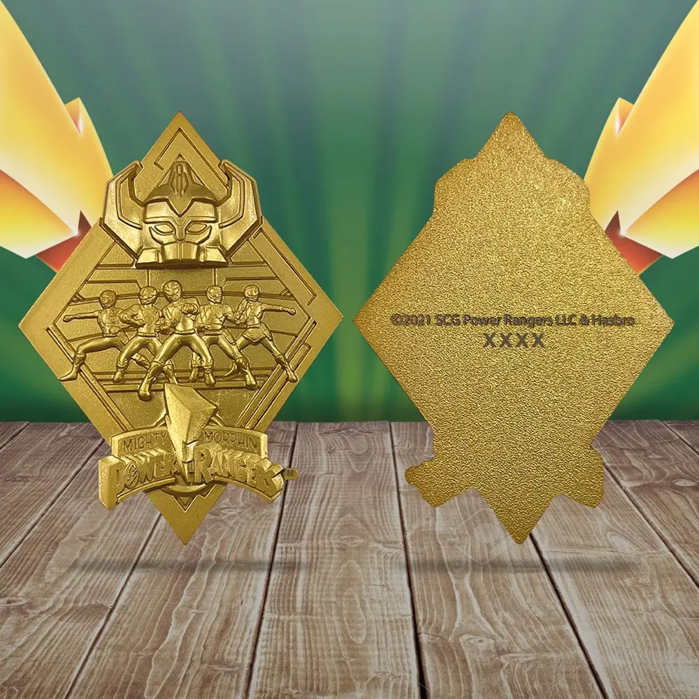 Power Rangers Medallion Ograničeno izdanje (pozlaćeno) fotografija proizvoda