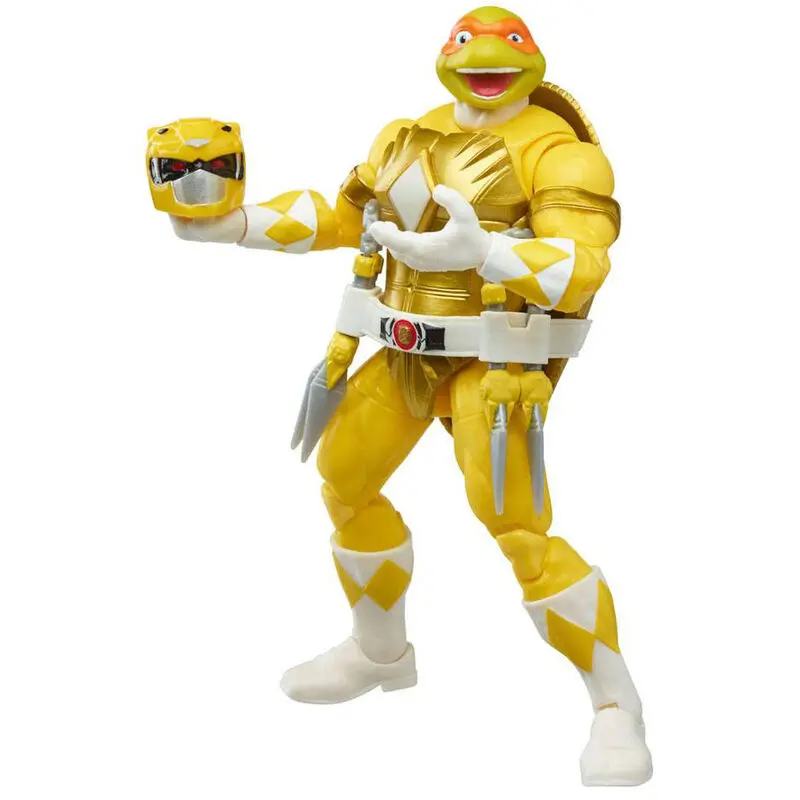 Power Rangers x TMNT Lightning Collection Akcijske figure 2022 Morphed April O'Neil & Michelangelo fotografija proizvoda