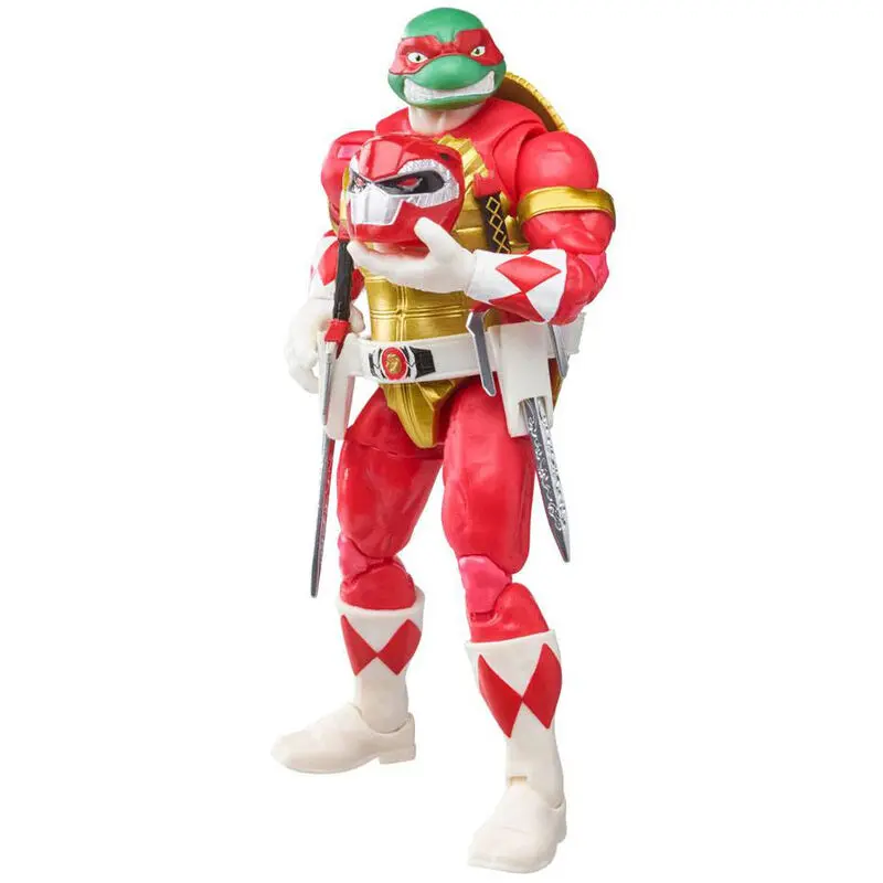 Power Rangers x TMNT Lightning Collection akcijske figure 2022 Foot Soldier Tommy & Morphed Raphael fotografija proizvoda