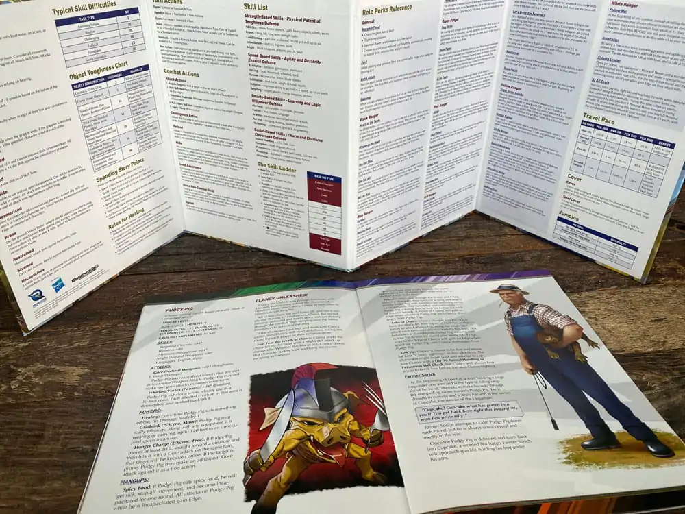Power Rangers RPG knjiga A Glutton for Punishment Adventure & GM zaslon *Englische Version* fotografija proizvoda