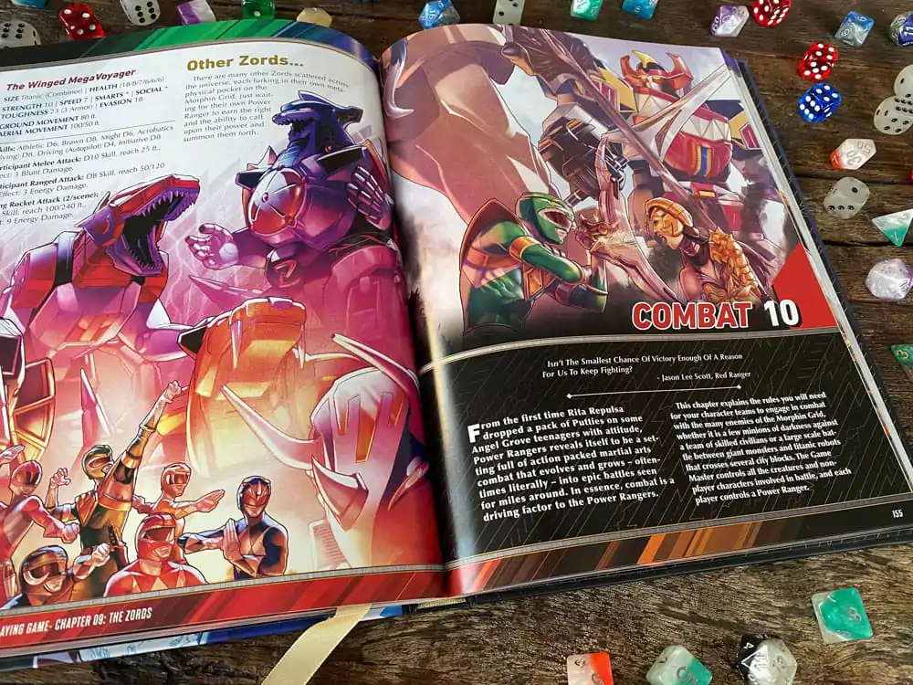 Power Rangers RPG Priručnik s pravilima Core *English Version* fotografija proizvoda
