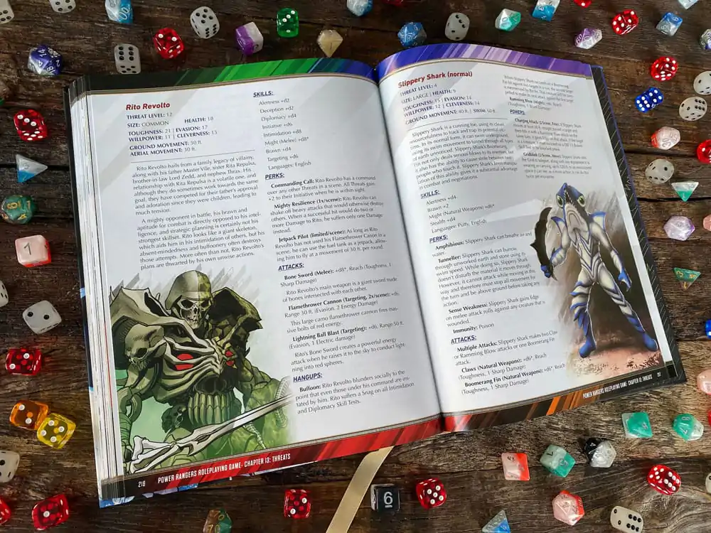 Power Rangers RPG Priručnik s pravilima Core *English Version* fotografija proizvoda