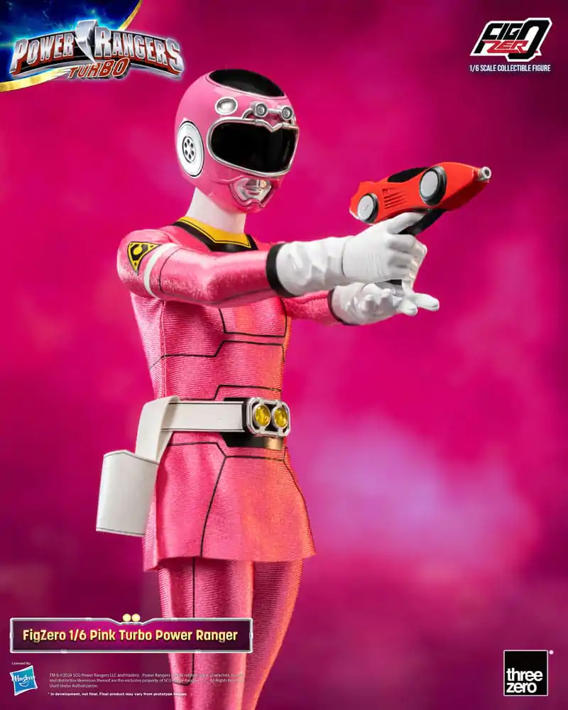 Power Rangers Turbo FigZero akcijska figura 1/6 Pink Turbo Power Ranger 30 cm fotografija proizvoda