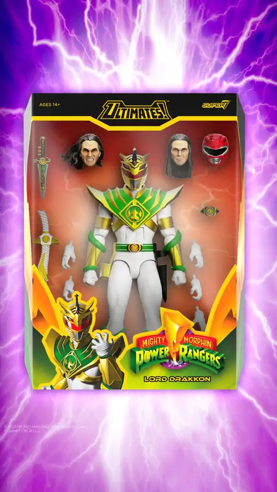 Power Rangers Ultimates akcijska figura Mighty Morphin Power Rangers Lord Drakkon 18 cm fotografija proizvoda