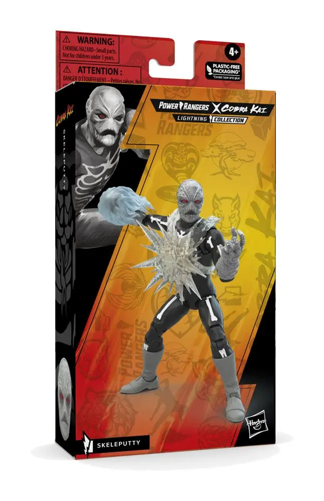 Power Rangers x Cobra Kai Ligtning Collection akcijska figura Skeleputty 15 cm fotografija proizvoda