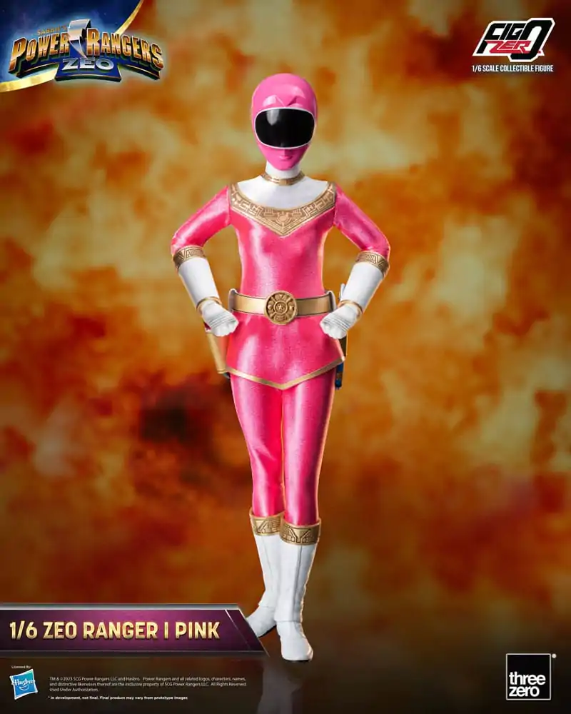 Power Rangers Zeo FigZero akcijska figura 1/6 Ranger I Pink 30 cm fotografija proizvoda