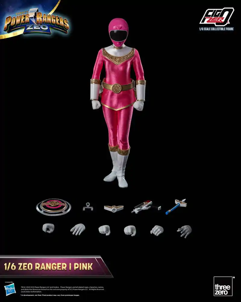 Power Rangers Zeo FigZero akcijska figura 1/6 Ranger I Pink 30 cm fotografija proizvoda