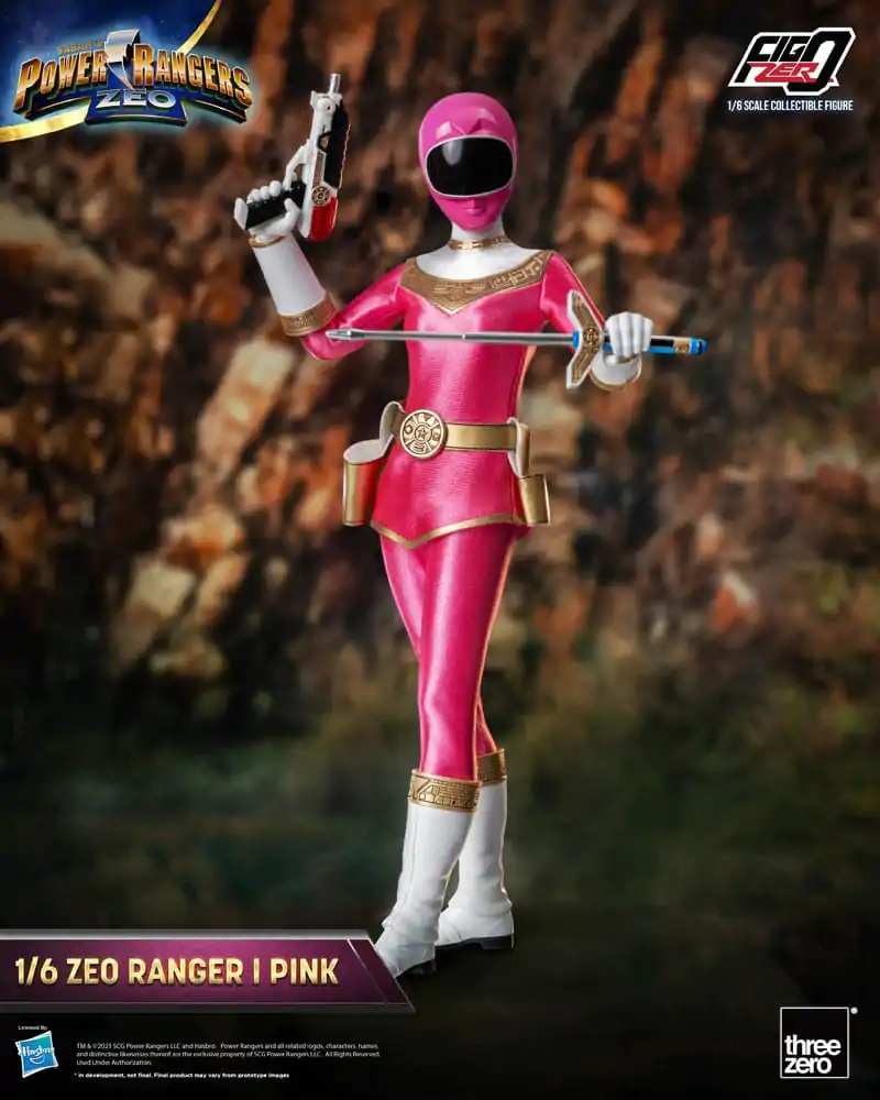 Power Rangers Zeo FigZero akcijska figura 1/6 Ranger I Pink 30 cm fotografija proizvoda