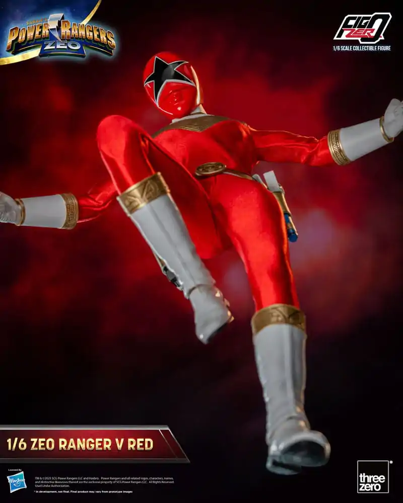 Power Rangers Zeo FigZero Akcijska Figura 1/6 Ranger V Red 30 cm fotografija proizvoda