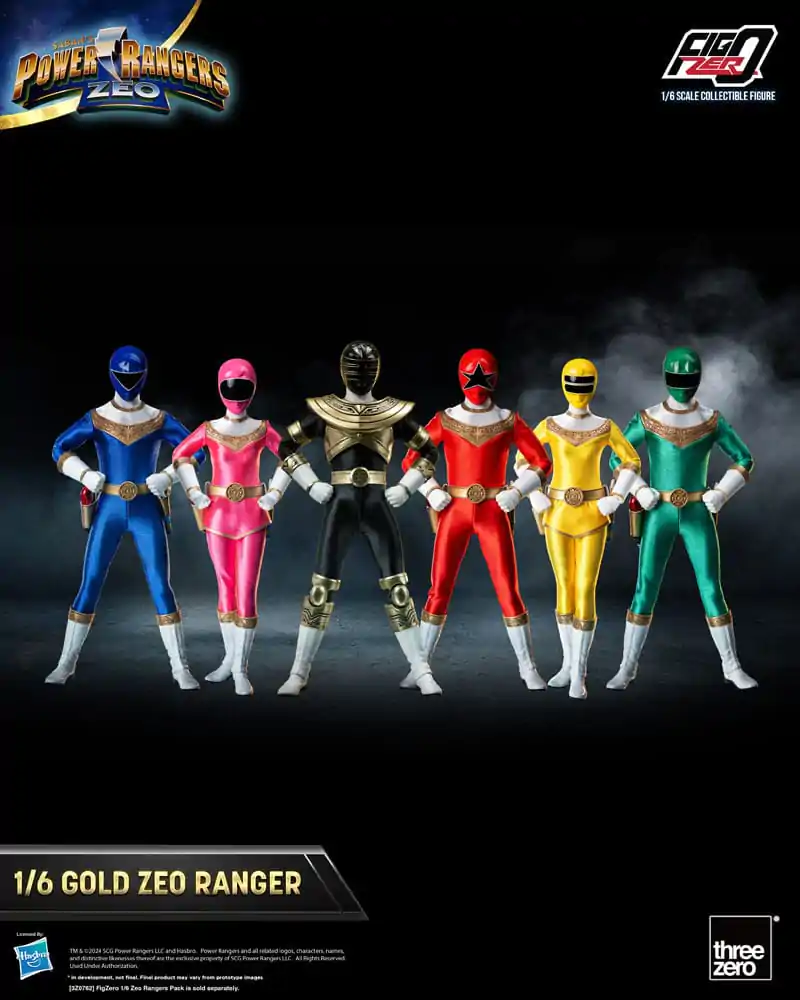 Power Rangers Zeo FigZero akcijska figura 1/6 Gold Zeo Power Ranger 30 cm fotografija proizvoda
