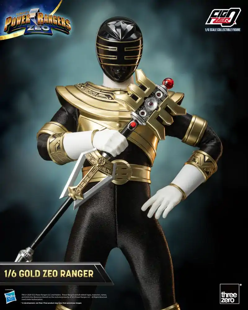 Power Rangers Zeo FigZero akcijska figura 1/6 Gold Zeo Power Ranger 30 cm fotografija proizvoda